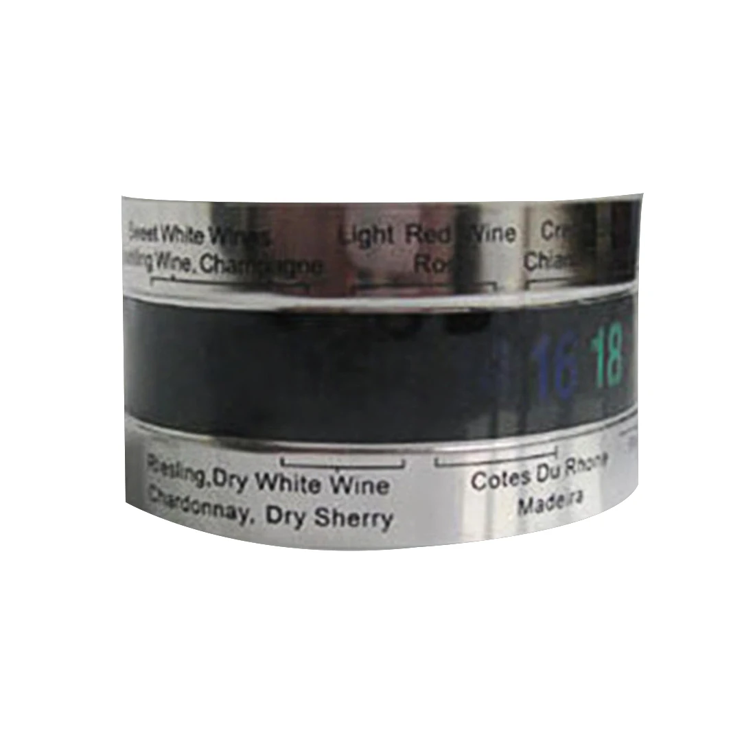 Большая распродажа браслет для вина из нержавеющей стали термометр 4-26 градусов