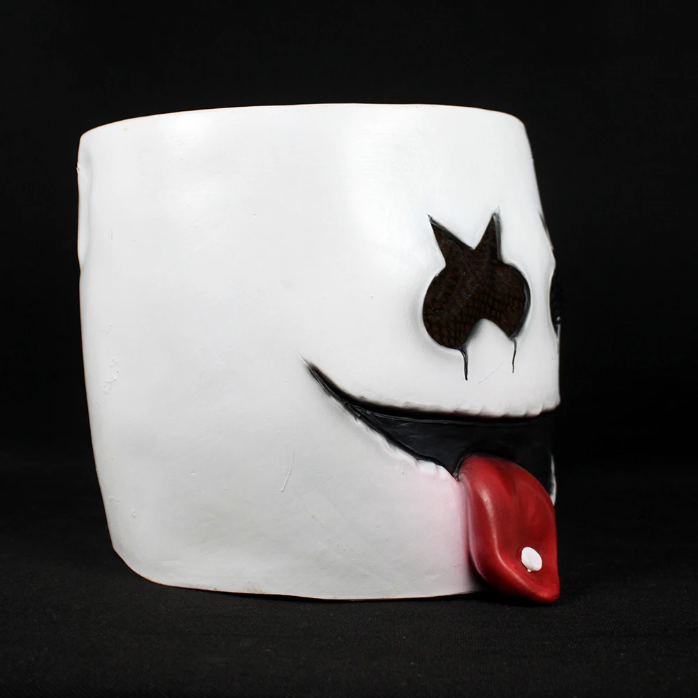 DJ Marshmello маска милый DJ Marshmello ночной клуб Helmelt латексные маски для концерта Рождество Хэллоуин Карнавал вечерние реквизит Прямая поставка