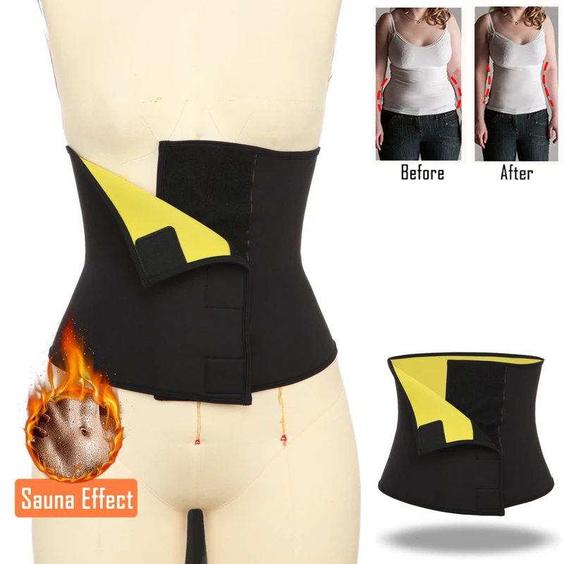

Thermo Waist Trainer Sweat Cincher Neoprene Body Shaper Sauna Modeling Belt Tummy Control Slimming Shapewear Fitness Faja Girdle
