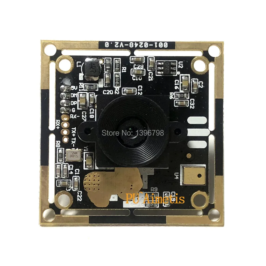 Мини камера наблюдения HD 8MP AF Автофокус SONY IMX179 3264*2448 15FPS аудио поддержка USB модуль