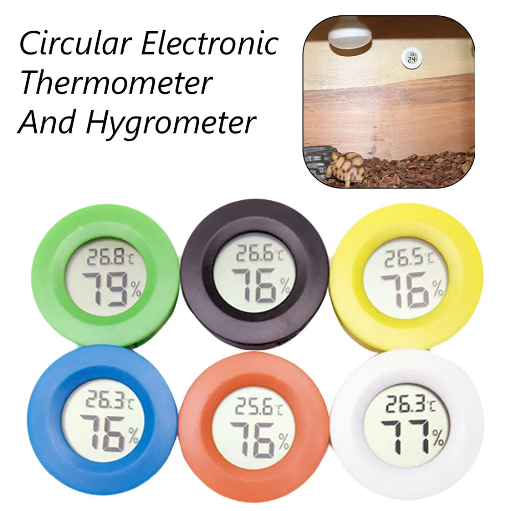 Высокая 1 шт. мини ЖК-дисплей Цифровой термометр гигрометр холодильник тестер