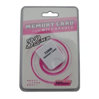 xunbeifang high quality for wii 32mb memory storage card saver for wii for gamecube for n gc xmas gift
