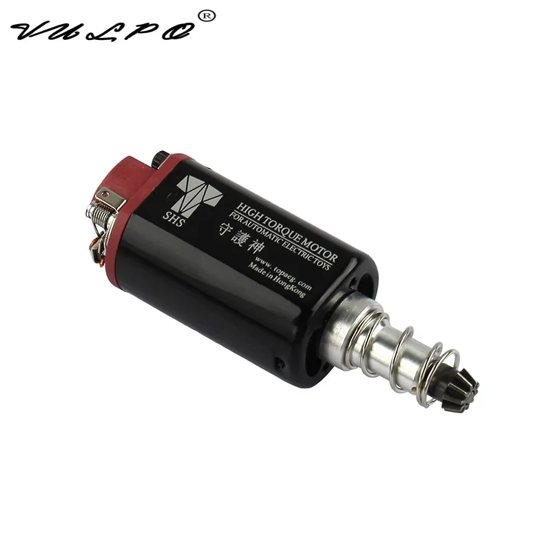 VULPO SHS высокий крутящий момент двигатель длинный тип для страйкбола AEG P90/G3/M4/M16/MP5 Ver.2 коробка передач серии