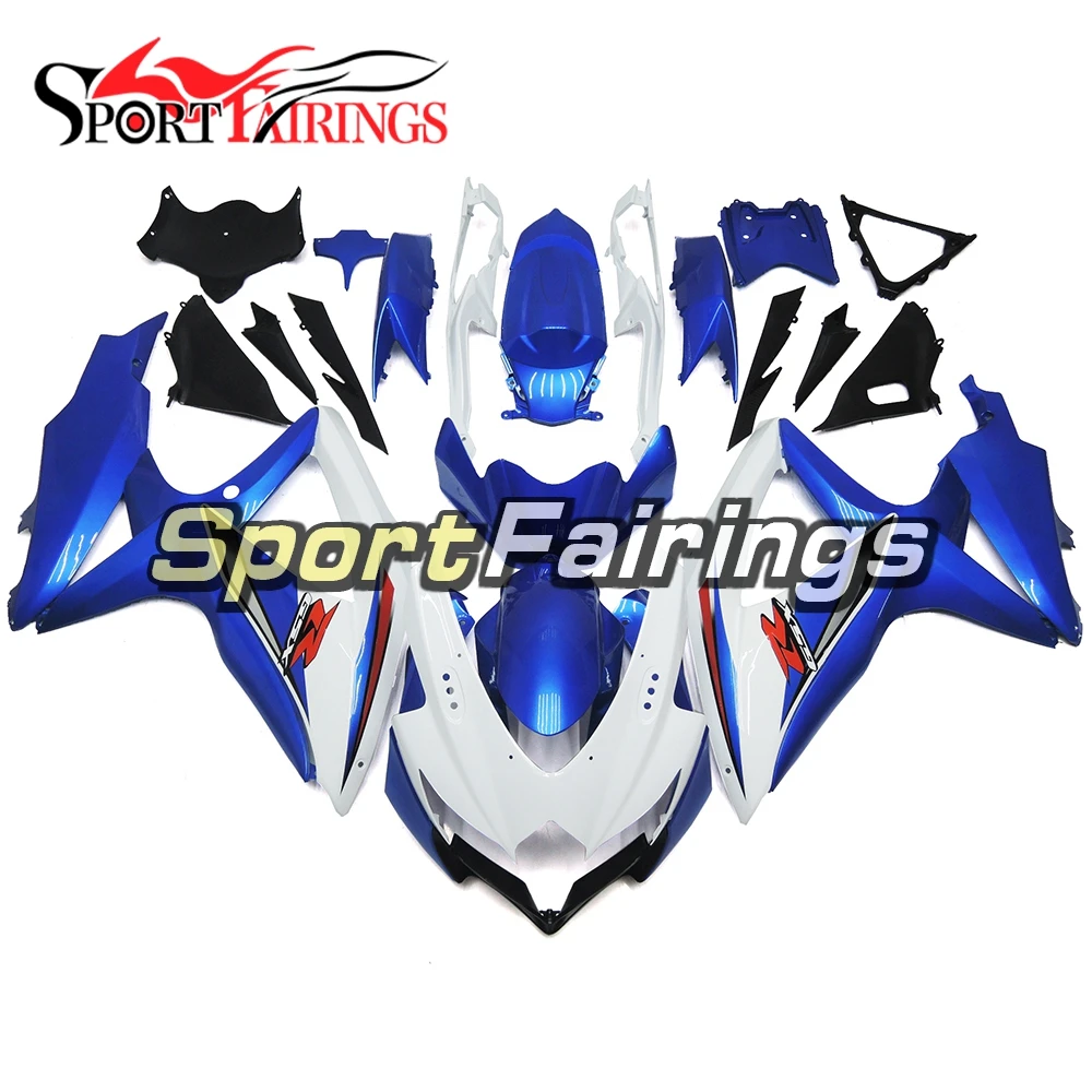 

Обтекатели для Suzuki GSXR 600 750 K8 08 09 2008 2009 2010 ABS обтекатель для мотоцикла комплект обтекателей кузова мотоцикла белый синий