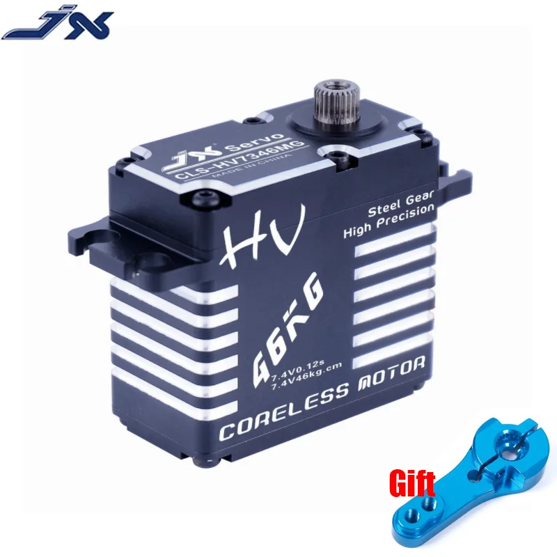 Jx CLS HV7346MG 46 кг HV стальная шестерня Полностью CNC алюминиевый корпус без сердечника