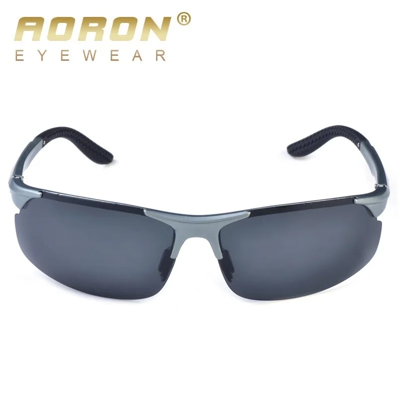 Мужские солнцезащитные очки AORON поляризованные TR90 для вождения ночного видения