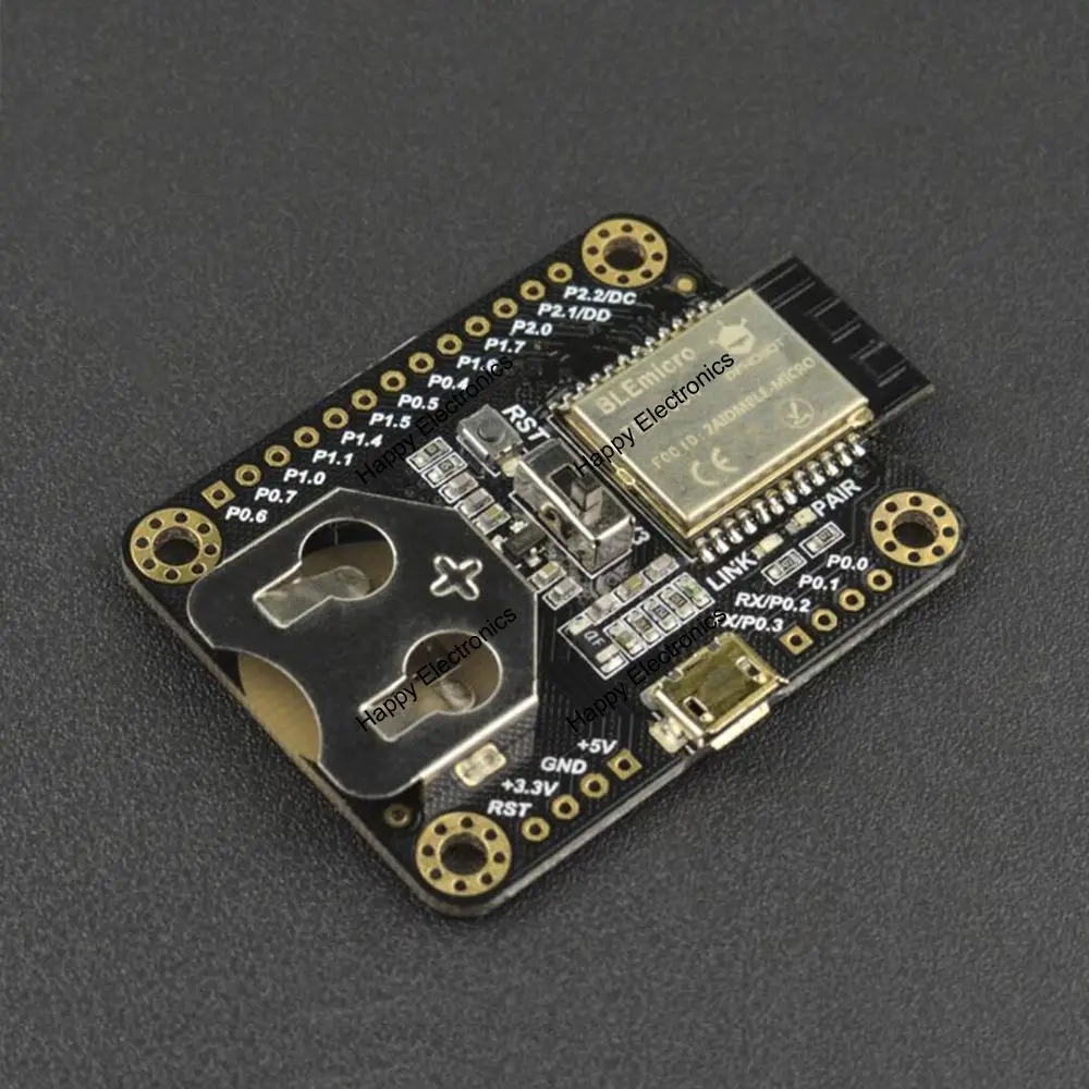 DFRobot BLE Micro EVB Bluetooth 4 0 устройство 3 V TI CC2540 2 ГГц для iBeacon HID носимое оборудование