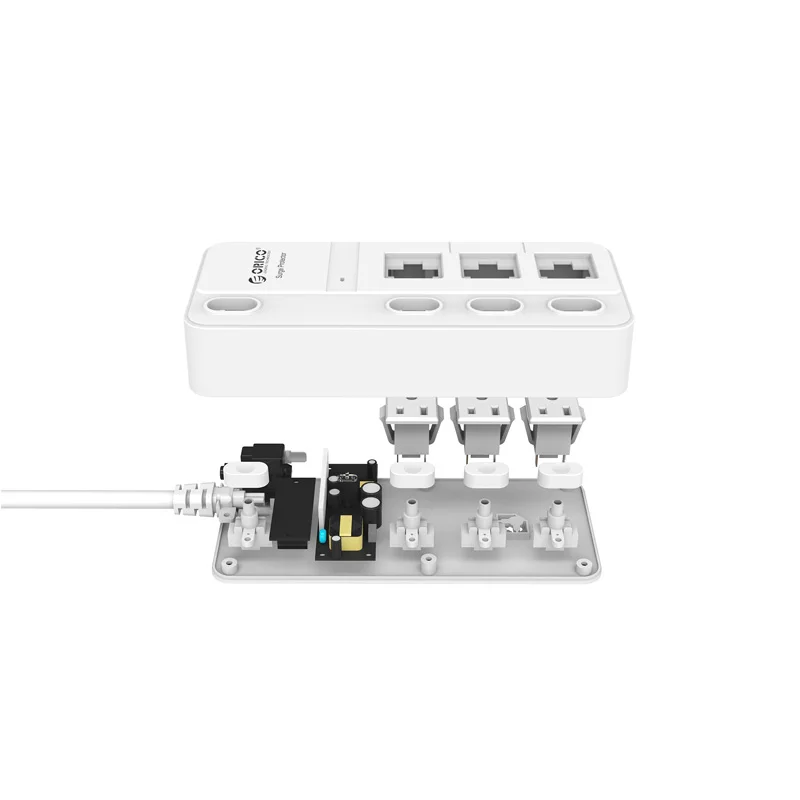 ORICO High Value Recommend Surge Protection Power Socket IC Usb Charger Mobile Phone Charging for Xiaomi Iphone | Мобильные телефоны