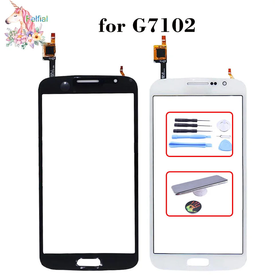 Для Samsung Galaxy Grand 2 G7105 G7102 G7106 G7108 ЖК дисплей сенсорный экран сенсор планшета Стекло