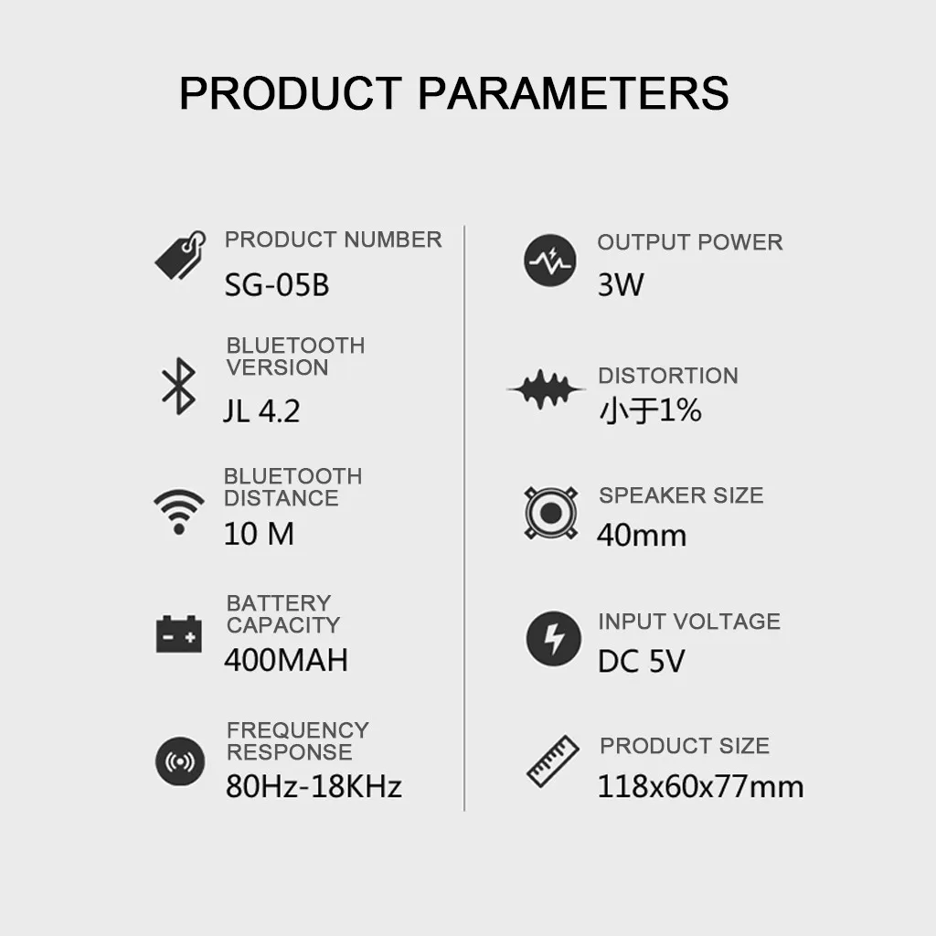 Профессиональный Динамик система bluetooth SG 05B Новый Bluetooth FM Fuctio TF Card и U Disk стильная