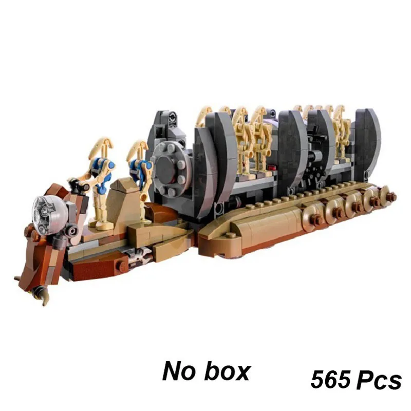 Новинка 2019 Звездные войны Боевой Дроид военный перевозчик строительные блоки