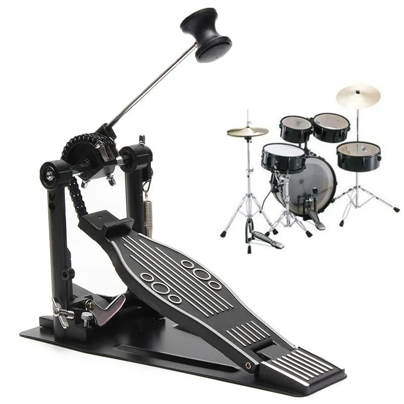 Zebra цинковый сплав цепь барабан держатель крепление бас педаль для ударных