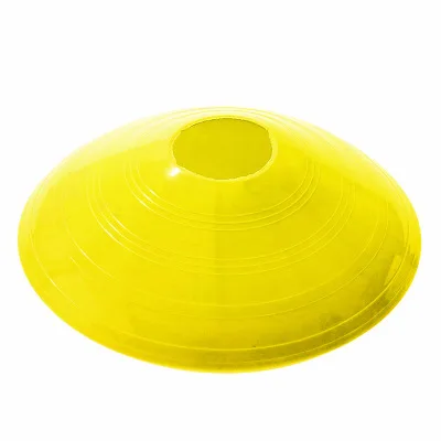 

50pcs/Set Soft Disc Football Training Sign Dish Pressure Resistant Cones Marker Discs Marker Bucket PE Sports Accessories 5*20CM
