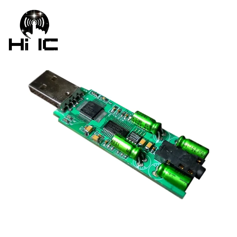 Портативный ЦАП CM108 CS4398 TDA1308 USB Hi Fi внешний аудио декодер для усилителя мобильного