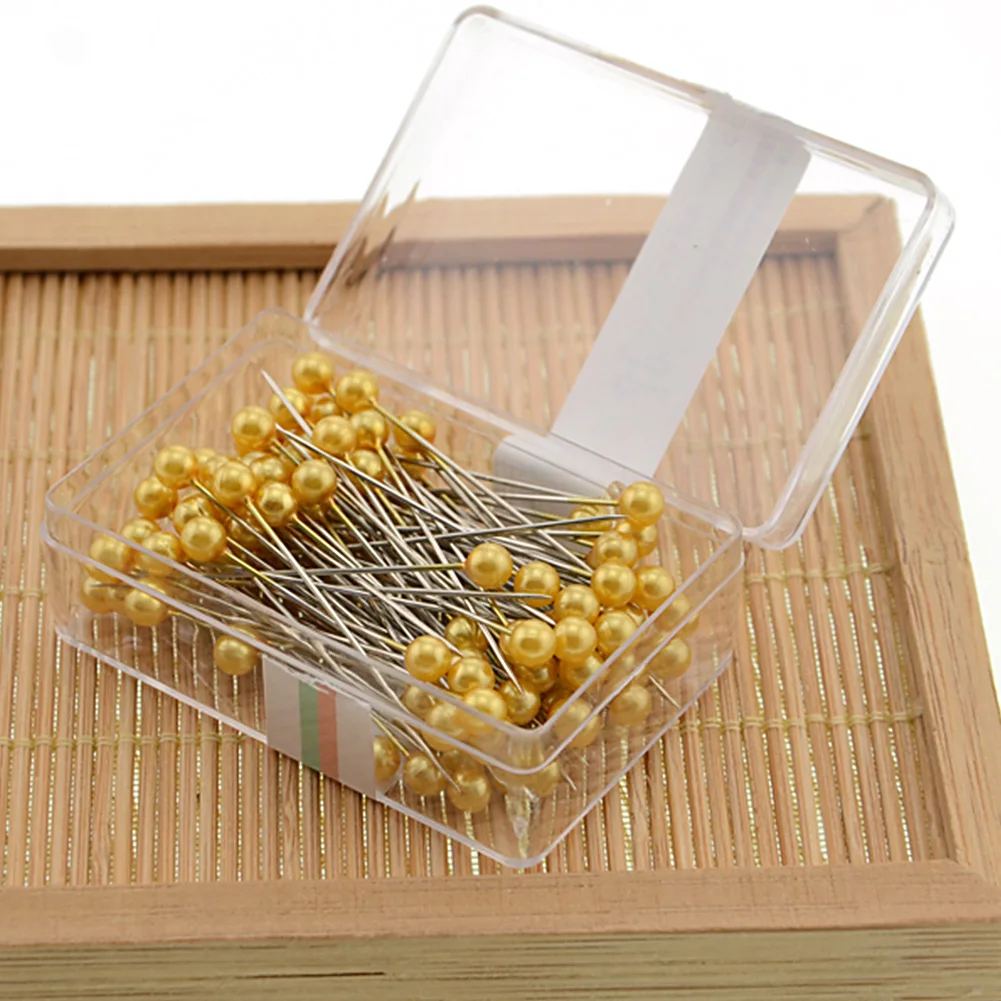 Игольчатые шпильки DIY Украшенные коробкой Упакованные швейные инструменты