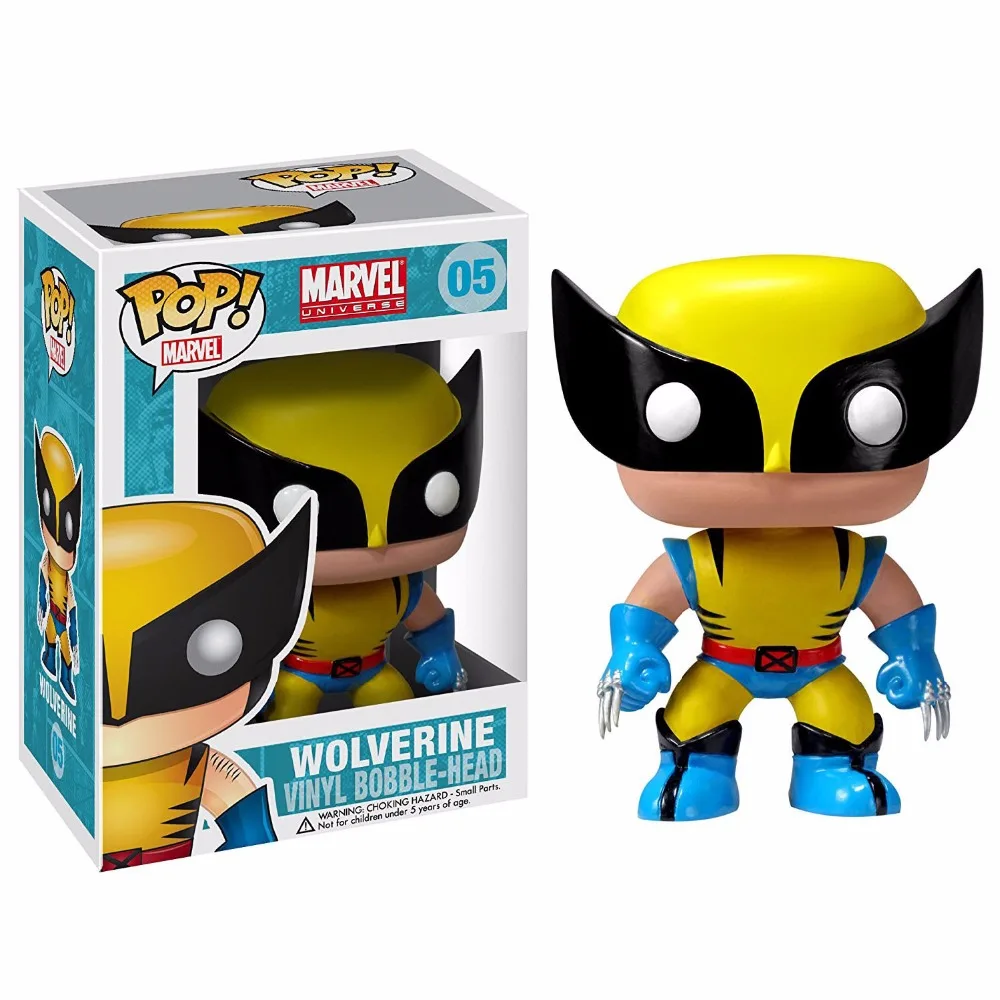 FUNKO POP Марвел Росомаха ПВХ Фигурки Модель игрушки для детей подарок на день