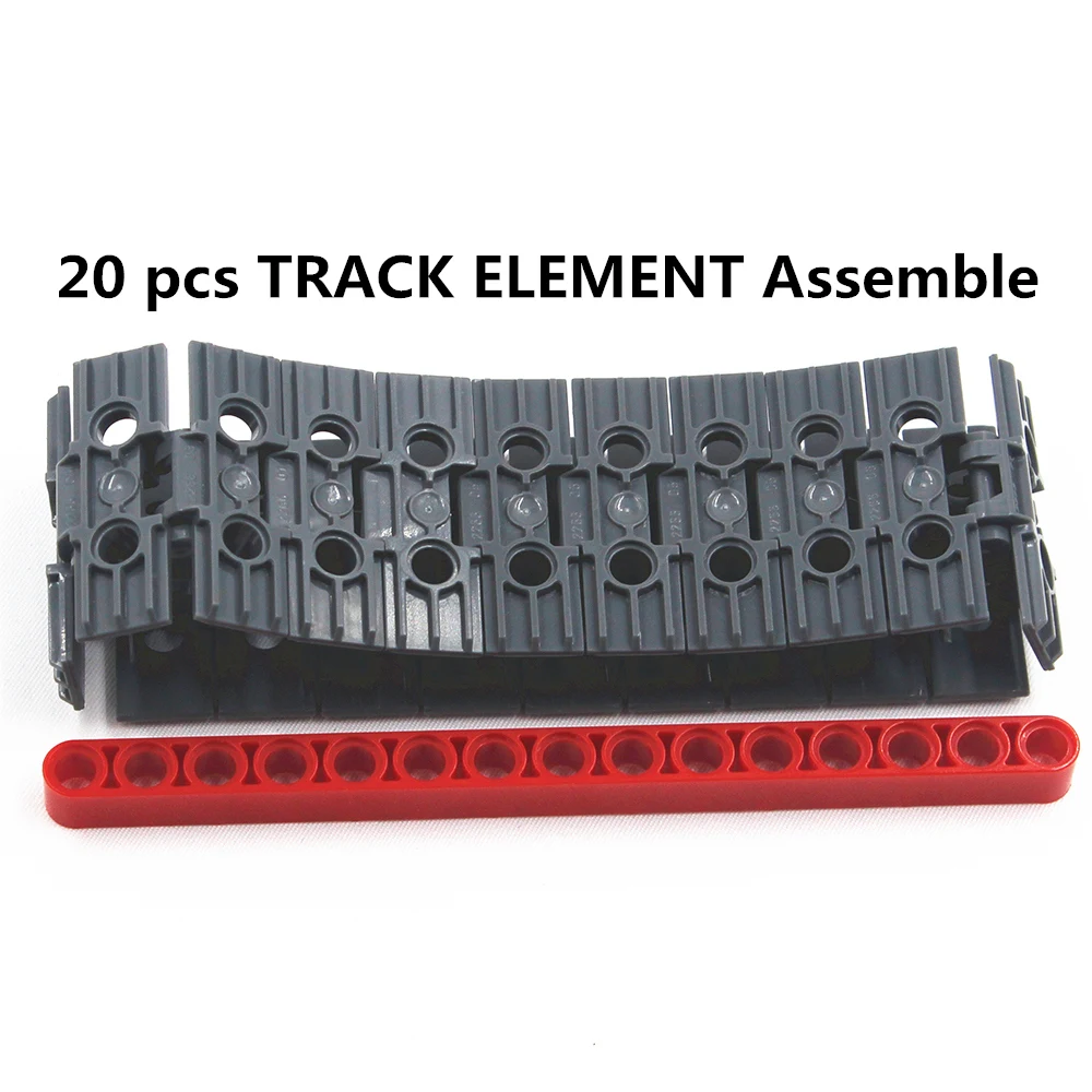 

Self-Locking Bricks free creation of toy Technical TRACK ELEMENT, 5X1.5 20Pcs compatible with Lego NOC6014648-20
