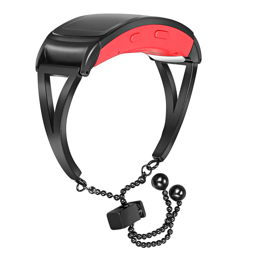 Женский ремешок для samsung gear Fit 2 R360/Fit2 Pro R365 браслет из нержавеющей стали ювелирный ремень металлический ремень браслет на запястье