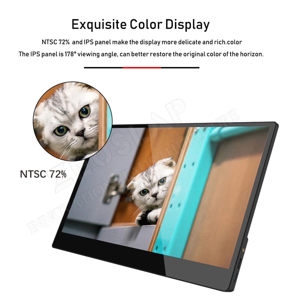 15,6 дюймов сенсорный экран монитор Портативный Ультратонкий 1080P ips HD usb type C дисплей для ноутбука телефона xbox Switch и PS4