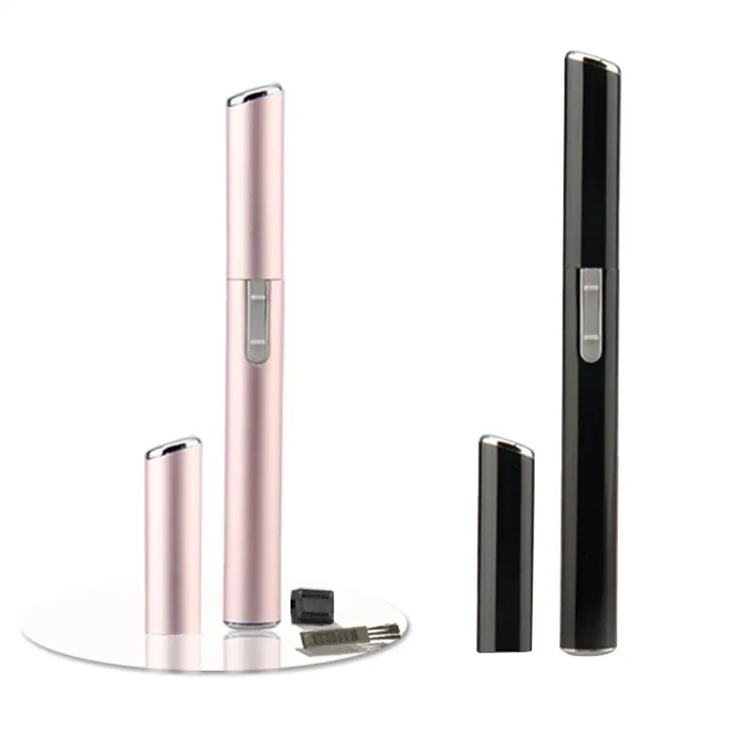 Новый модный косметический Электрический аккумулятор для бровей черного цвета