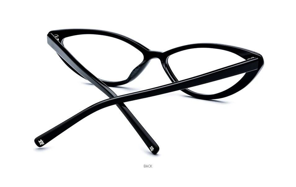 Ацетатные очки кошачий глаз, оправа для женщин, фирменный дизайн, очки, очки для женщин, Корейская близорукость, оптические очки по рецепту, 9109