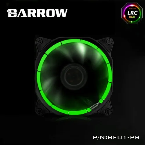 Курган RGB aura PWM холодная выхлопная вода охлаждающий вентилятор высокого давления гидравлический подшипник BF01-PR