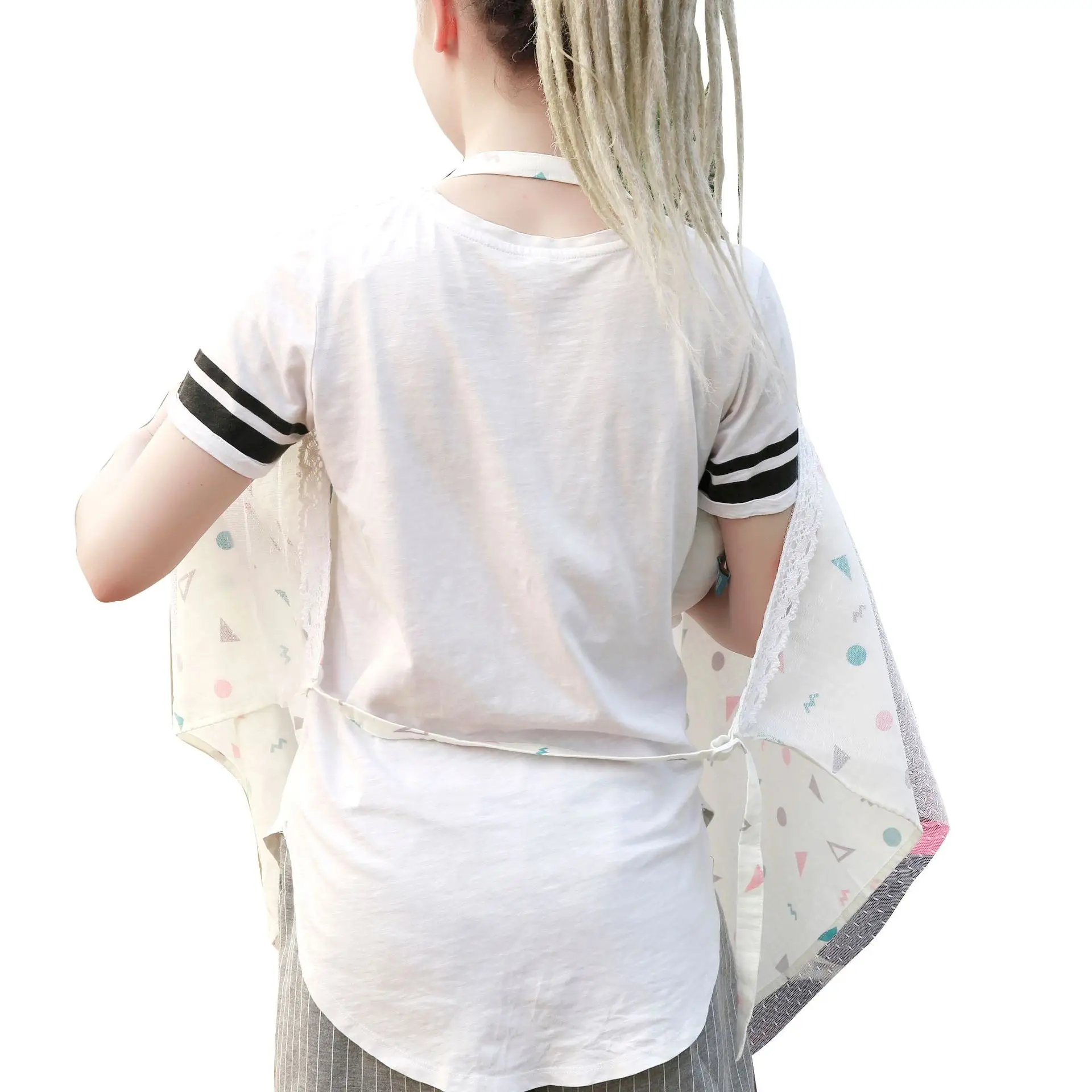 Новинка накидка для кормления грудью пончо младенцев шаль полотенце Хлопковое