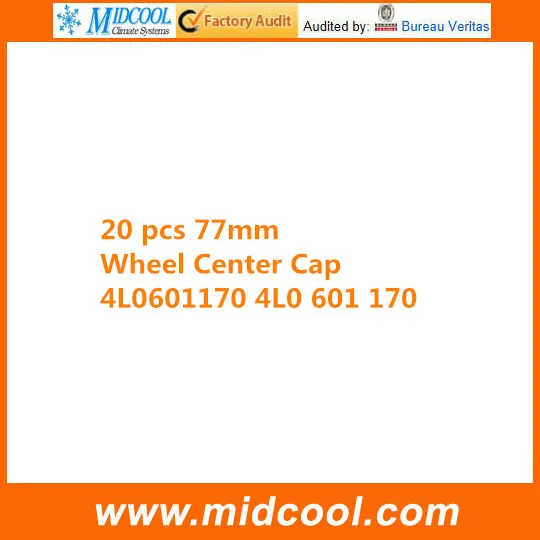 Бесплатная доставка 20 шт колпачок колеса для 4L06011700 4L0 601 170 77 мм|cap cap|caps for wheelscap c |
