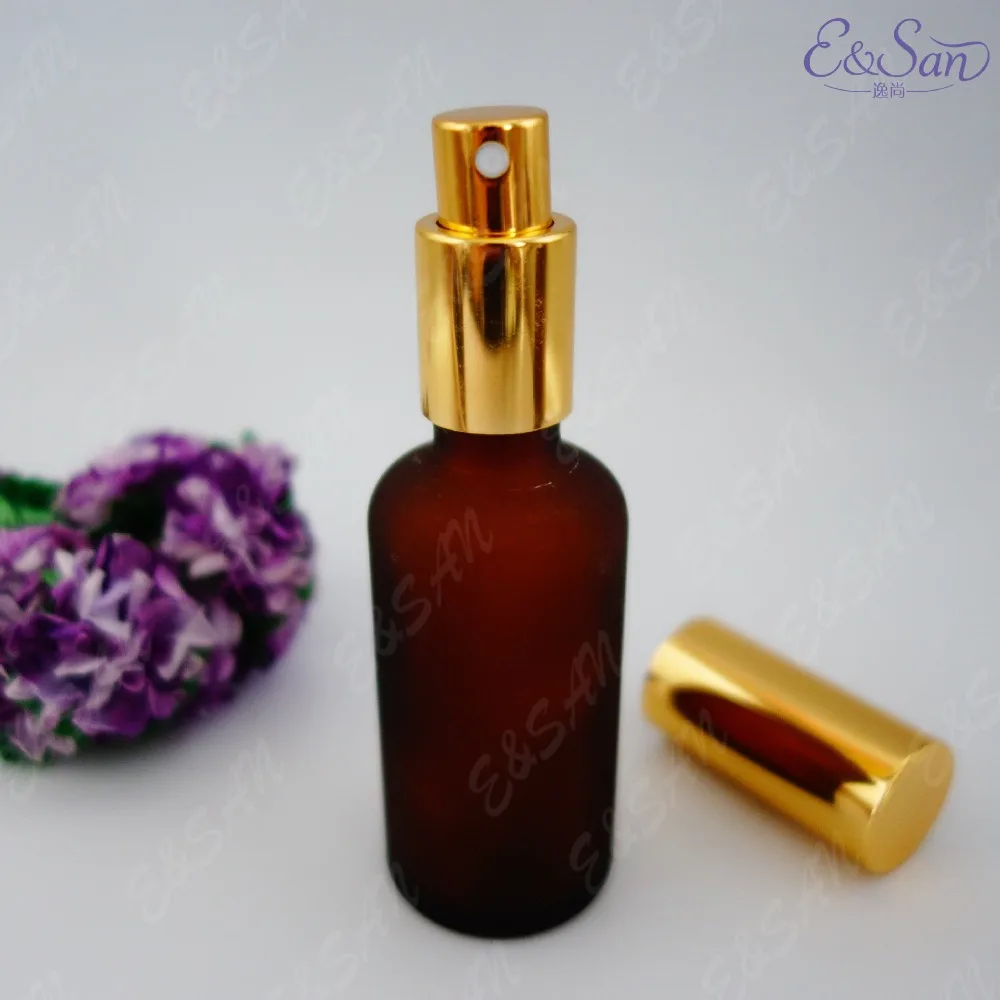 Круглая парфюмерная бутылка 100 шт./лот стеклянная Пустая бутылка-распылитель для