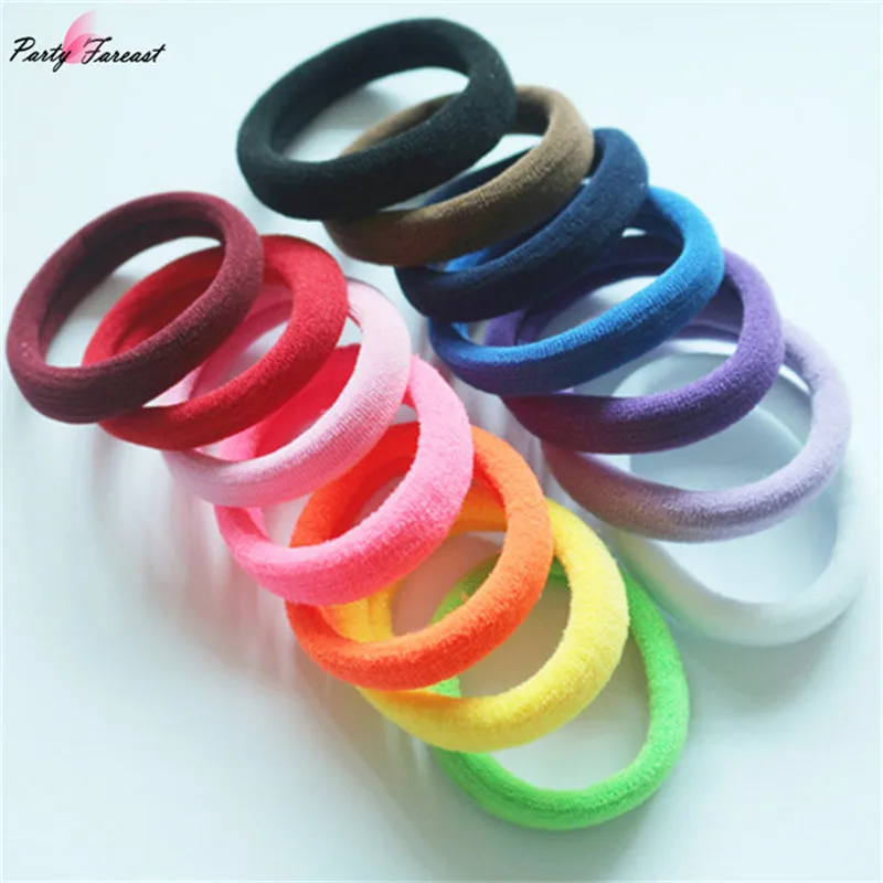 50 шт./партия женские резинки для волос эластичные веревочные обручи Женские