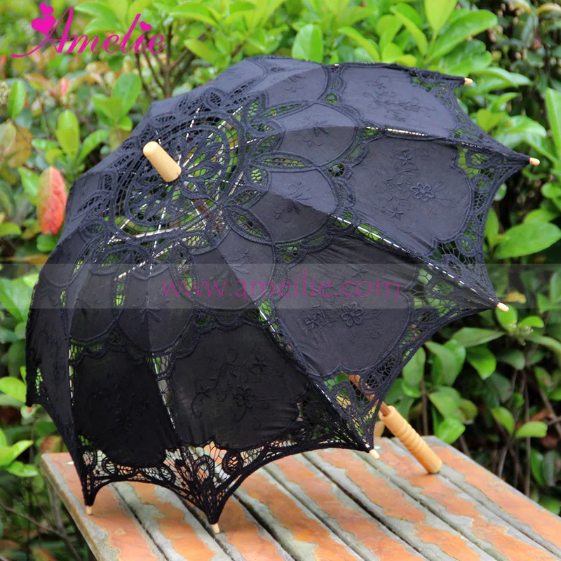 Бесплатная доставка белый бежевый черный вышитый Викторианский кружевной