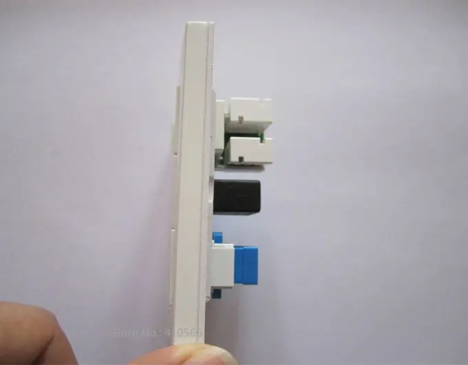 Прочная настенная розетка RJ45 HDMI с SC оптическим волокном CE UL ROHS сертификат для