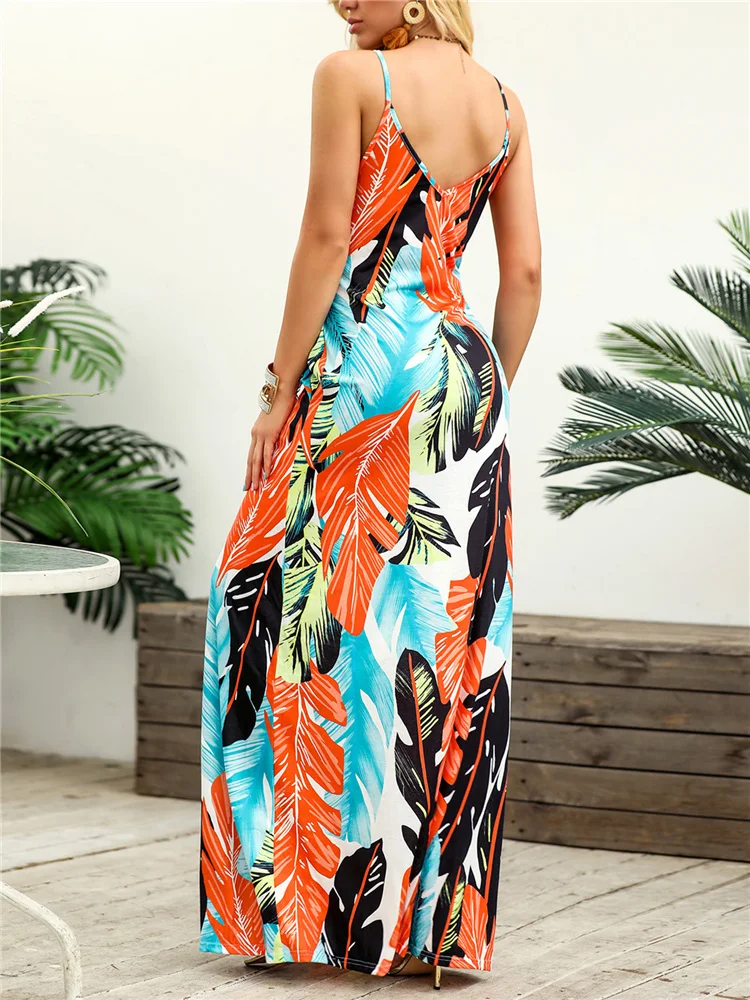 2020 летние женские элегантные платья размера плюс для вечеринок пляжные с v