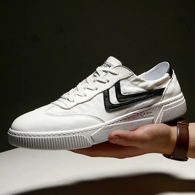 Мужские дышащие парусиновые туфли новая мужская повседневная обувь модные