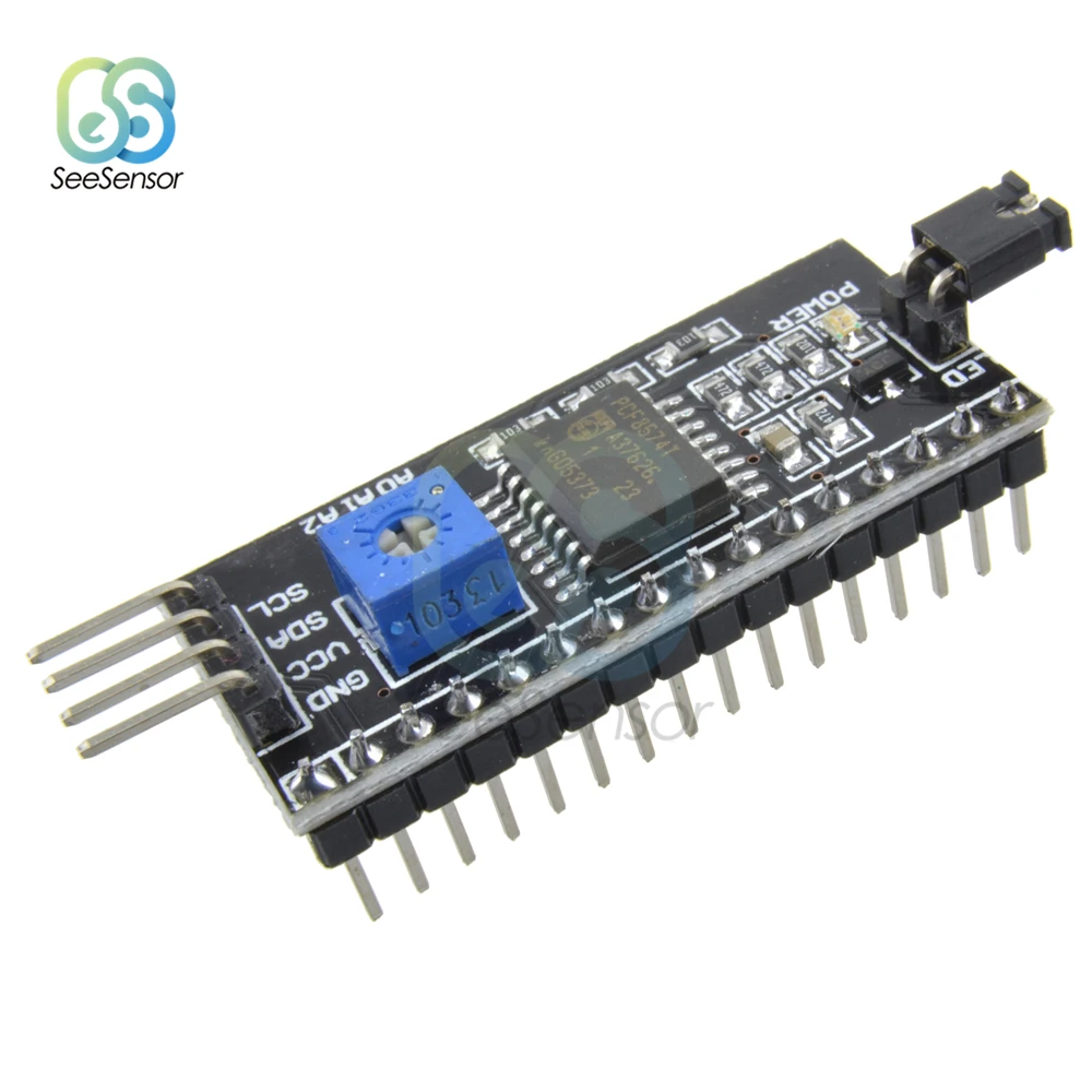 PCF8574T PCF8574 IIC/igc/интерфейс lcd 1602 2004 ЖК-адаптер пластина модуль для Arduino