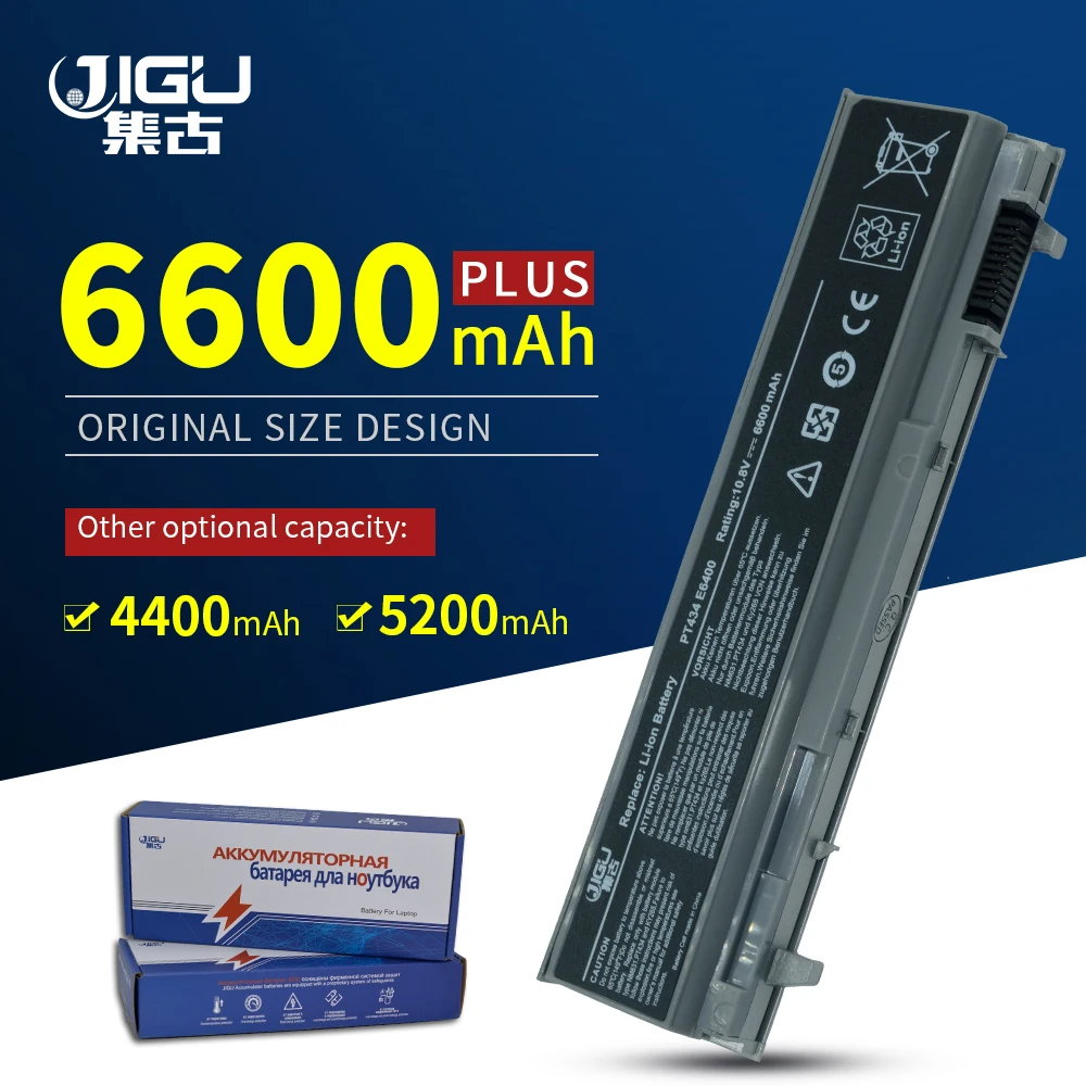 Аккумулятор JIGU для ноутбука Dell Latitude M4500 M6400 1M215 E6400 M2400 E6410 E6510 E6500 M4400 M6500 312 0749|battery for