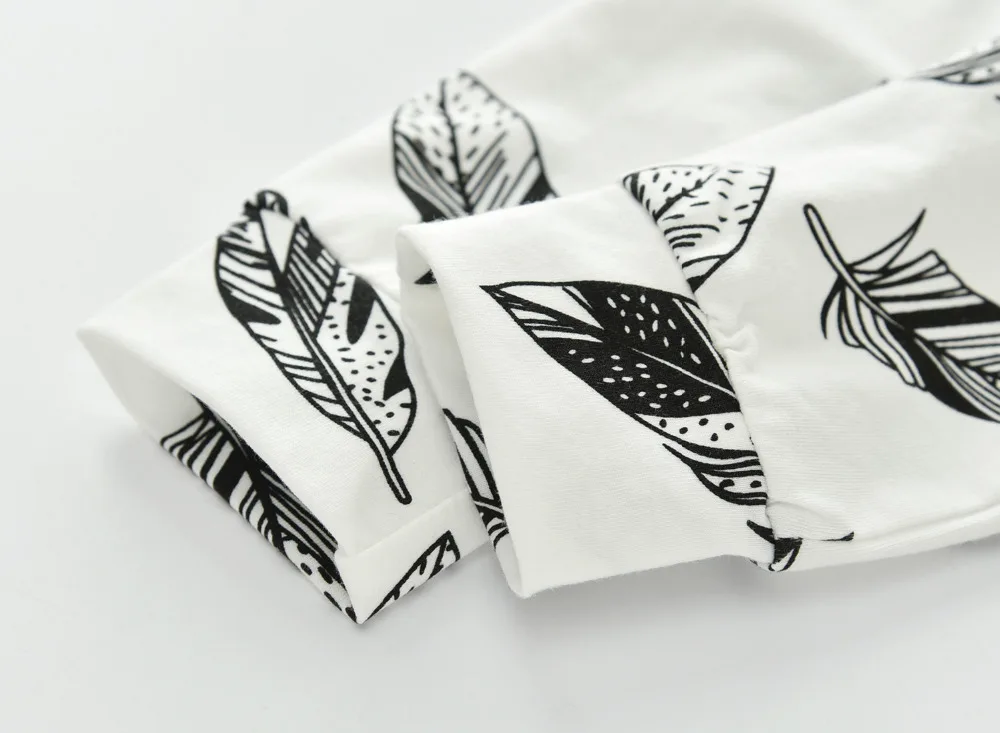 Одежда для новорожденных мальчиков и девочек Хлопковая футболка с надписью +