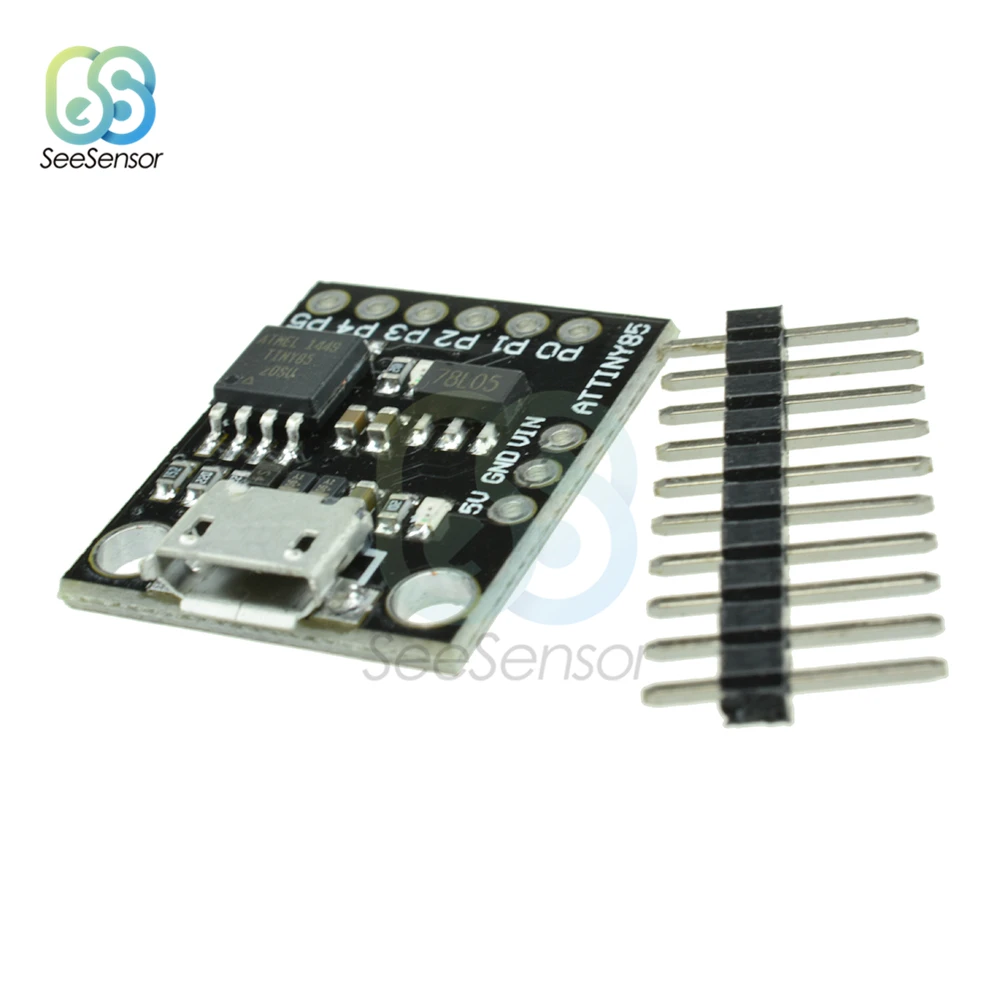 ATtiny ATtiny85 Digispark Kickstarter микро-usb модуль макетной платы для Arduino IIC I2C TWI SPI