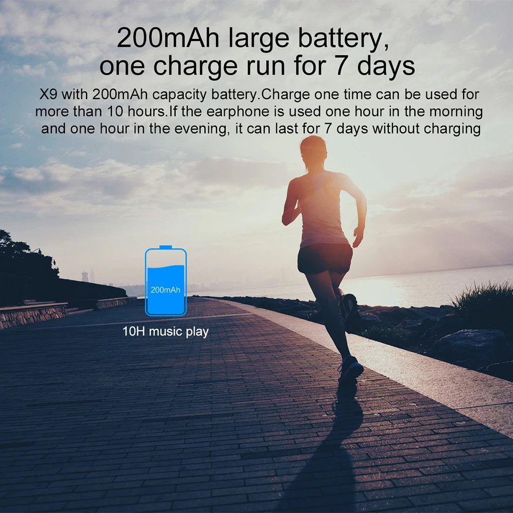 Новый OVEVO X9 рыбы бионический 8 г MP3 Bluetooth V4.2 наушники IPX7 Водонепроницаемый Плавание