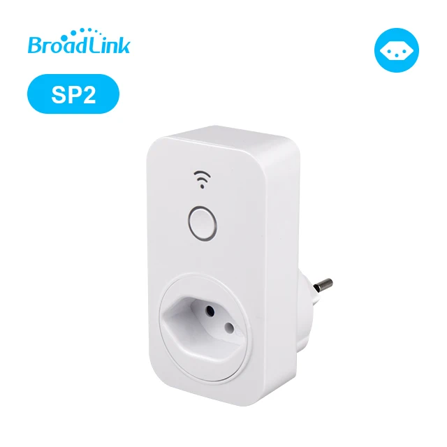4 пакета BroadLink SP2 умная розетка Wi-Fi вилка таймер работает с Alexa и Google Assistant 16A