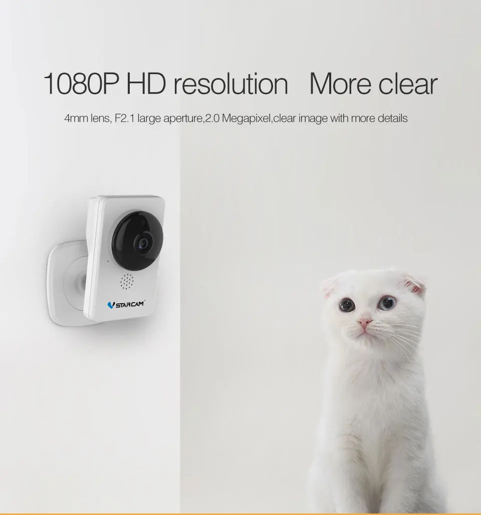 Ip-камера Vstarcam C92S 1080 P Wi Fi мини камера Infrarood Nachtzicht движения сигнализации видео мониторы