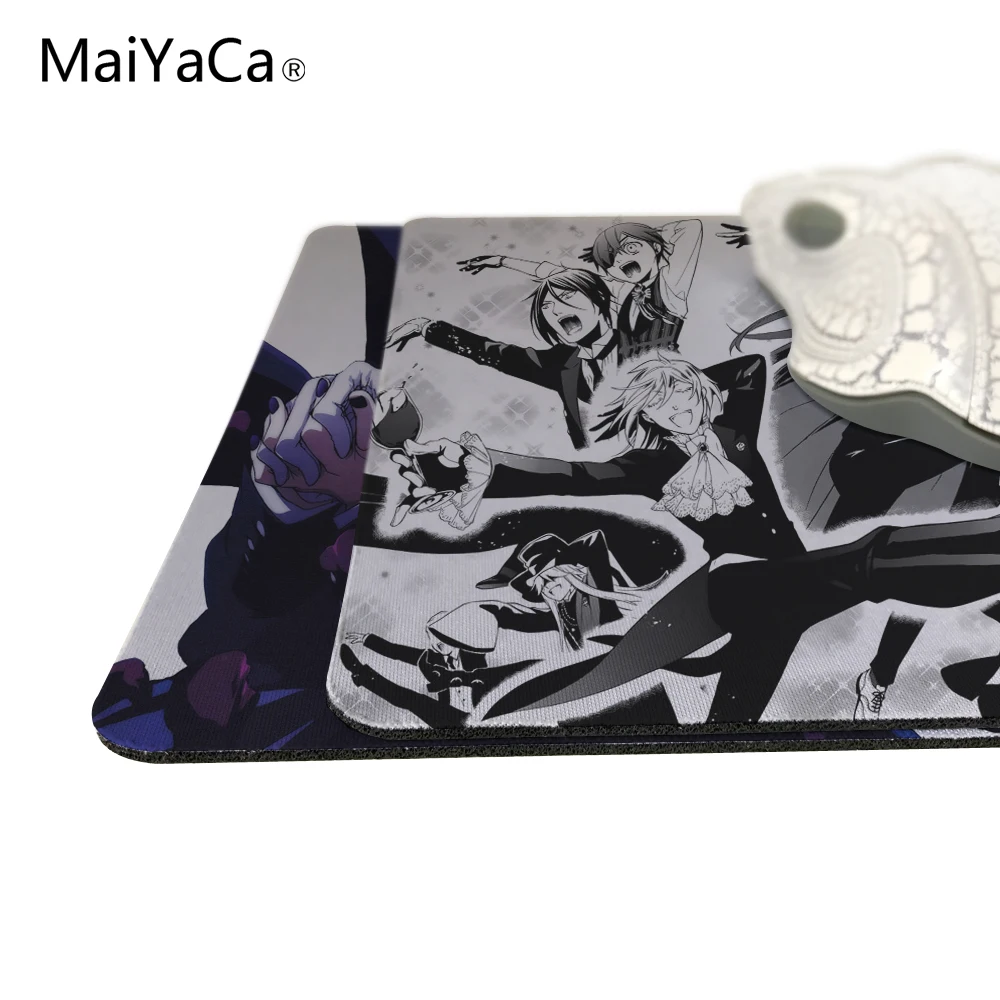 Maiyaca, японское аниме Черный Дворецкий Kuroshitsuji компьютерный игровой коврик для мыши геймер игровые коврики скорость/Управление версия коврик для мыши
