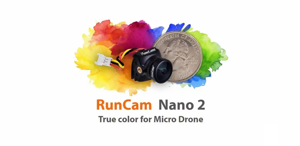 RunCam Nano 2 Nano2 1/" 700TVL 1,8 мм/2,1 мм FOV 155/170 градусов CMOS FPV камера для FPV Для RC FPV гоночный Дрон