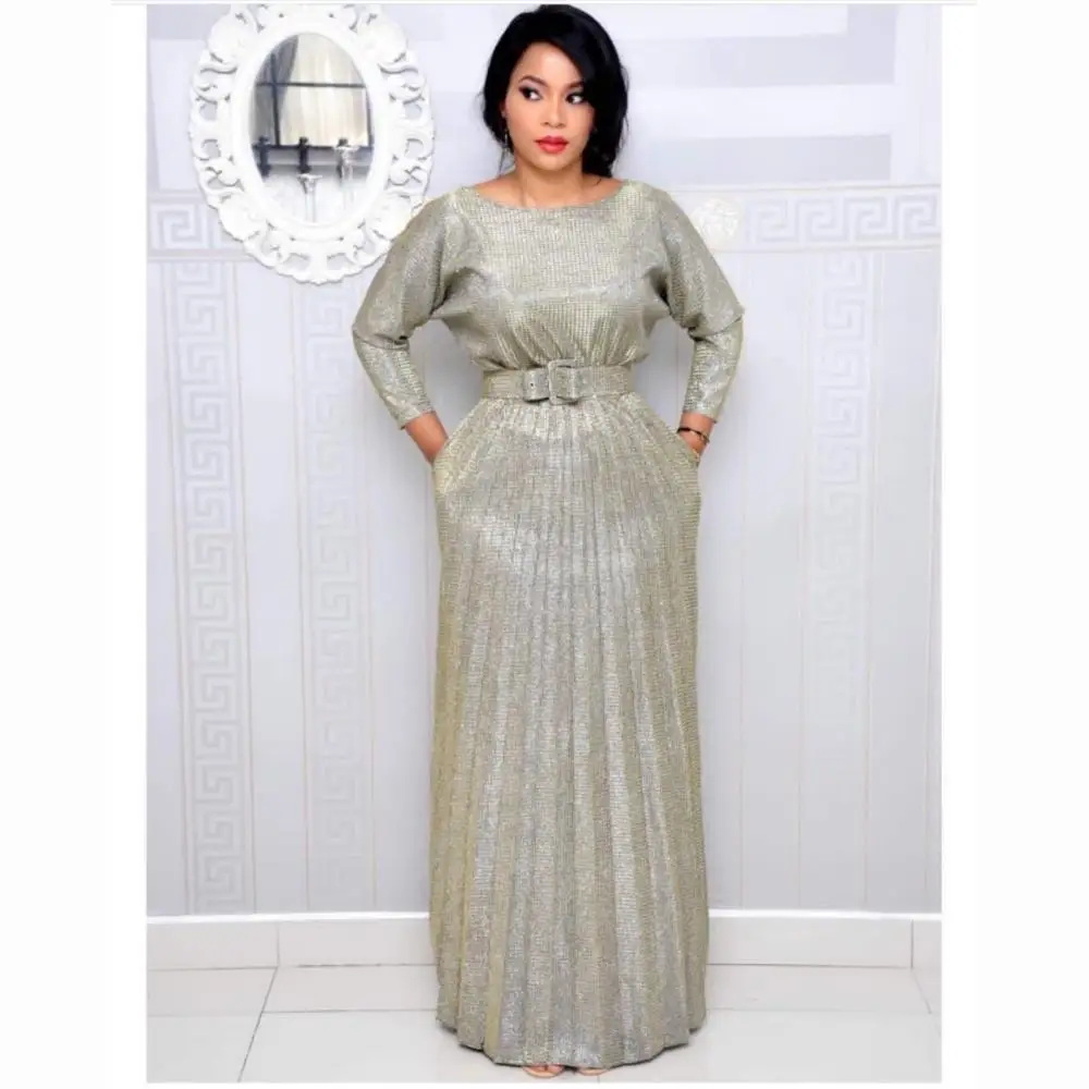 Новое поступление великолепное длинное модное плиссированное платье tilapia с поясом в стиле ампир для