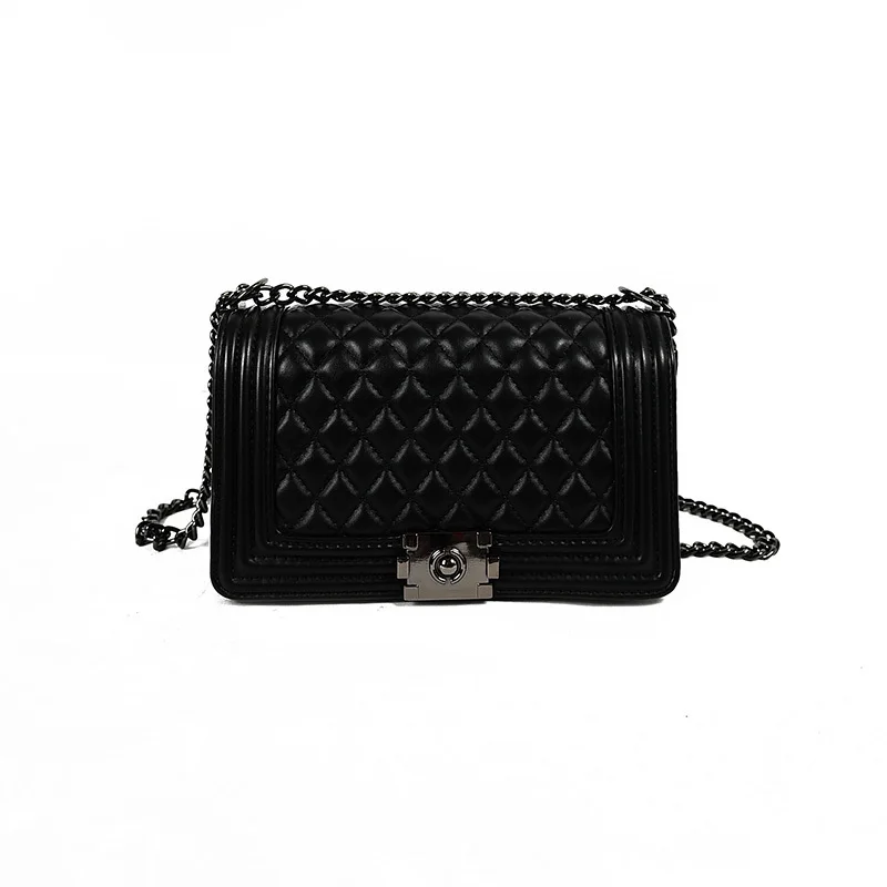 90541-Black-Large Сумки через плечо для женщин, кожаные сумки, роскошные сумки, женские сумки, дизайнерские известные бренды, женская сумка через плечо - Цвет: 90541-Black-Large