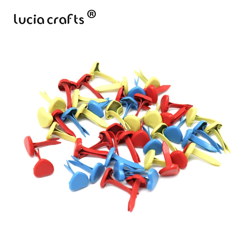 Lucia crafts 1 кор./лот разные стили окрашивание металла штифтики для DIY альбом декор украшения для скрапбукинга аксессуары G1310