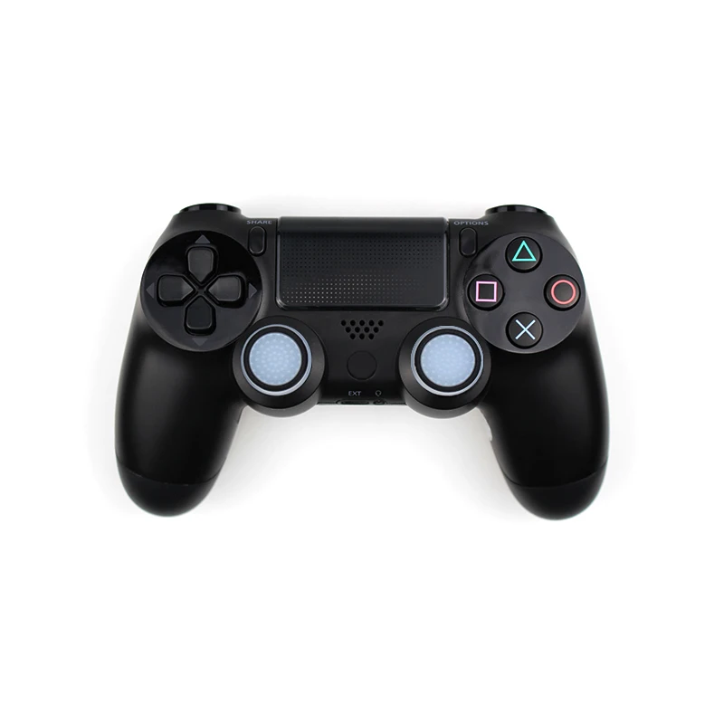 4 шт. Силиконовый Аналоговый колпачок для пальцев PS4 контроллеров многоцветные