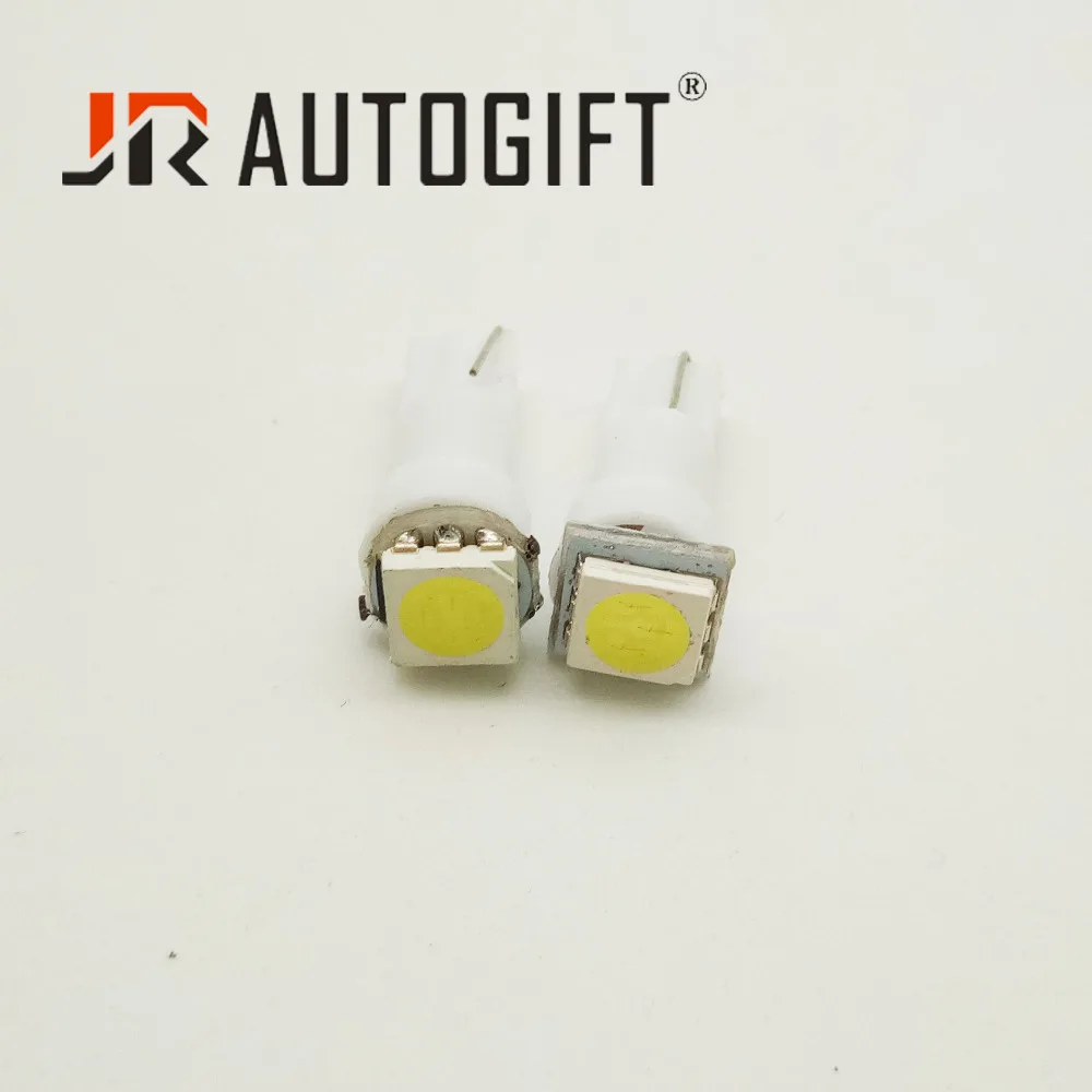 10 шт. T5 W3W W1.2W 5050 T5 17 37 73 74 5050 светодиодный 24/12V красный/синий/зеленый/желтый авто светодиодный лампы приборной панели автомобиля Подсветка приборной панели лампы