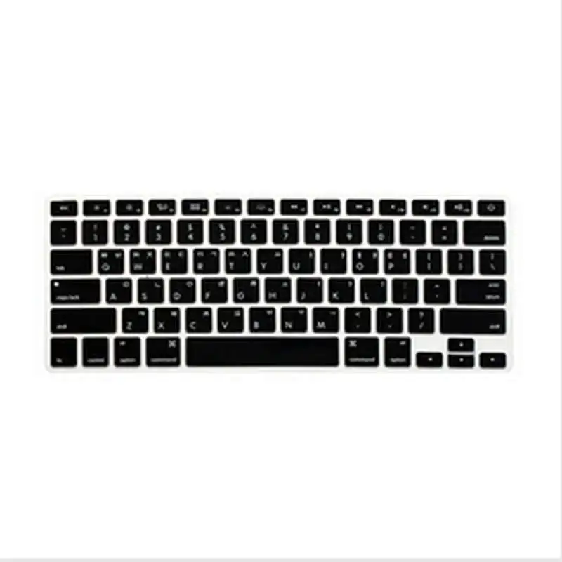 (50 шт.) Корейская Силиконовая Защитная крышка для клавиатуры Macbook Air Pro Retina 13 15 17
