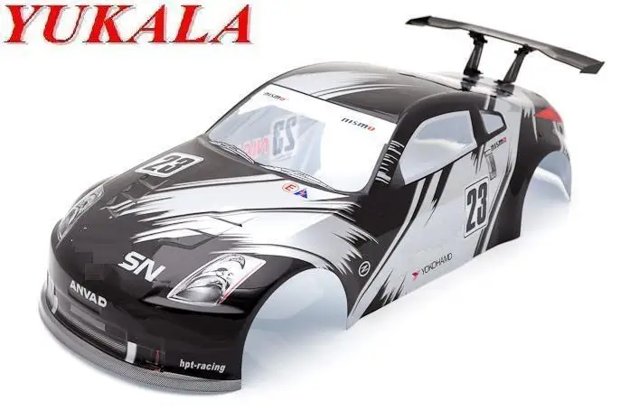 Henglong 1/10 RC car/drift car PVC корпус автомобиля 190 мм S006B 2 шт./лот|car body shell|body shell1/10 rc |
